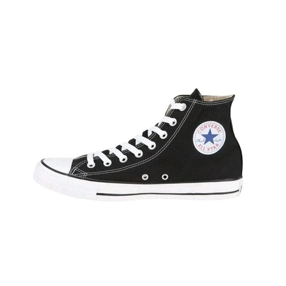 Converse Chuck Taylor‎ All Star High Black Youth/Men 5 Women 6.5 Mint